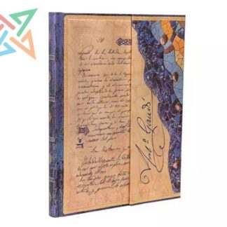LIBRETA PAPERBLANKS - Tamaño Midi Rayado 144 páginas: GAUDÍ, MANUSCRITO DE REUS