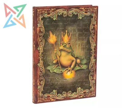 LIBRETA PAPERBLANKS - Tamaño Midi Liso 144 páginas: LOS HERMANOS GRIMM, EL PRÍNCIPE RANA