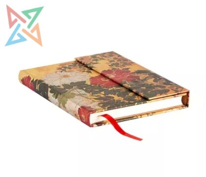 LIBRETA PAPERBLANKS - Tamaño Mini Rayado 176 páginas: NATSU - RINPA FLORAL - Imagen 2