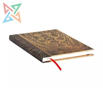 LIBRETA PAPERBLANKS - Tamaño Mini Rayado 176 páginas: CHANIN HOJAS - ART DECO - Imagen 2