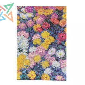 LIBRETA PAPERBLANKS - Tamaño Midi liso 144 páginas: CRISANTEMOS DE MONET