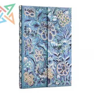 LIBRETA PAPERBLANKS - Tamaño Mini Rayado 176 páginas: SAUCE AZUL
