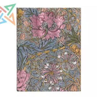 LIBRETA PAPERBLANKS - Tamaño Ultra Liso 144 páginas: MORRIS MADRESELVA ROSA