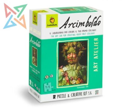 LUDATTICA ART ATELIER - PUZZLE Y KIT CREATIVO DE 224 PIEZAS: ARCHIMBOLDO