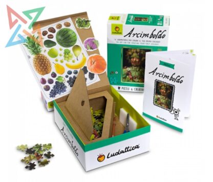LUDATTICA ART ATELIER - PUZZLE Y KIT CREATIVO DE 224 PIEZAS: ARCHIMBOLDO - Imagen 2