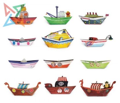 LUDATTICA EASY ORIGAMI (Con Sobre de Tela): BARCOS - Imagen 2