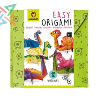 LUDATTICA EASY ORIGAMI (Con Sobre de Tela): DINOSAURIOS