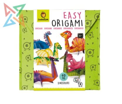 LUDATTICA EASY ORIGAMI (Con Sobre de Tela): DINOSAURIOS