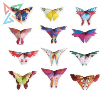 LUDATTICA EASY ORIGAMI (Con Sobre de Tela): MARIPOSAS - Imagen 2