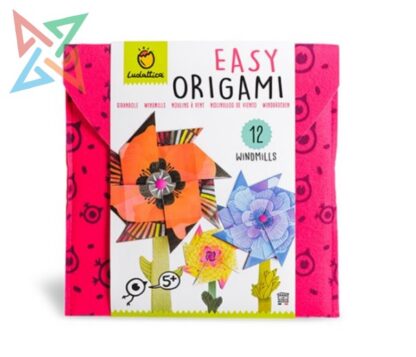 LUDATTICA EASY ORIGAMI (Con Sobre de Tela): MOLINOS DE VIENTO