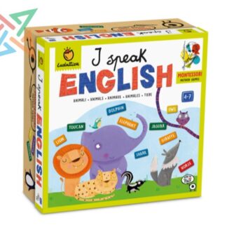 LUDATTICA JUEGO MONTESSORI - I SPEAK ENGLISH: ANIMALES
