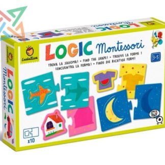 LUDATTICA LOGIC MONTESSORI - ¡ENCUENTRA LA FORMA! (Juego de Asociación)