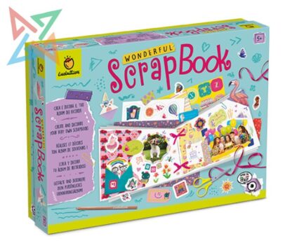 LUDATTICA WONDERFUL SCRAPBOOK - ¡CREA Y DECORA TU ALBUM DE RECORTES!