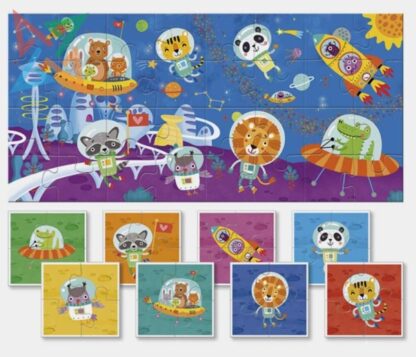 ROMPECABEZAS LUDATTICA BABY PUZZLE - 32 piezas: EL ESPACIO - Imagen 2