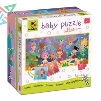 ROMPECABEZAS LUDATTICA BABY PUZZLE - 32 piezas: SIRENAS