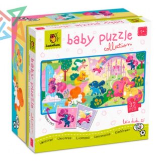 ROMPECABEZAS LUDATTICA BABY PUZZLE - 32 piezas: UNICORNIOS
