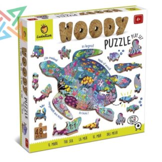 ROMPECABEZAS LUDATTICA PUZZLE DE MADERA - 48 piezas: EL MAR