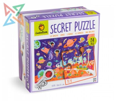 ROMPECABEZAS LUDATTICA SECRET PUZZLE - 24 piezas: EL ESPACIO