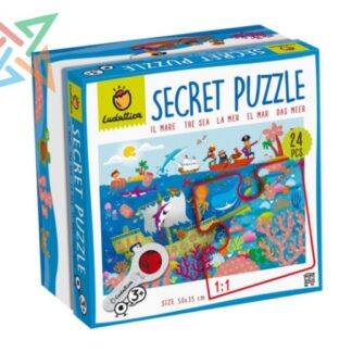 ROMPECABEZAS LUDATTICA SECRET PUZZLE - 24 piezas: EL MAR