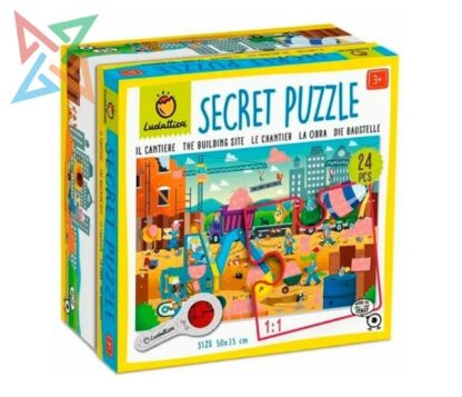 ROMPECABEZAS LUDATTICA SECRET PUZZLE - 24 piezas: LA OBRA