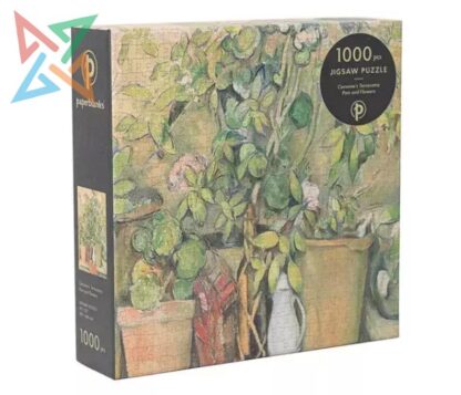 ROMPECABEZAS PUZZLE Paperblanks 1000 piezas: MACETAS DE TERRACOTA Y FLORES de CÉZANNE