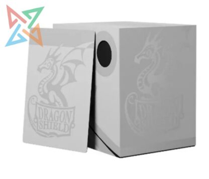 Caja Mazo TCG - Deck Box Double Shell Dragon Shield: Blanco Y Negro