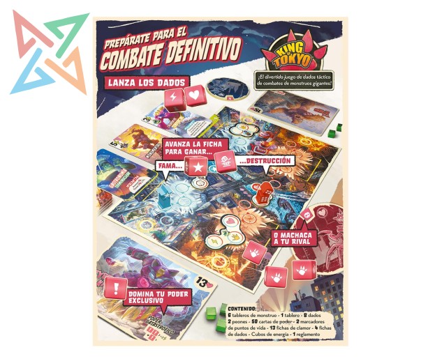 King of Tokyo: Duel (en Español) - Imagen 3