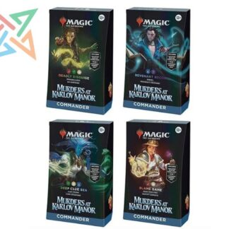 MAGIC THE GATHERING - COMMANDER DECK - MURDERS AT KARLOV MANOR (4 Diferentes Diseños) (en Inglés)