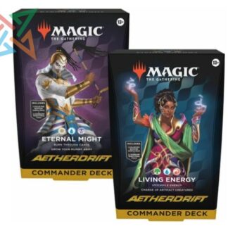 MAGIC THE GATHERING - COMMANDER DECK: AETHERDRIFT  (2 Diferentes Diseños) (en Inglés)