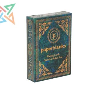 Cartas Francesas Paperblanks de 54 naipes - CRÓNICAS TURQUESAS