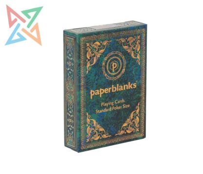 Cartas Francesas Paperblanks de 54 naipes - CRÓNICAS TURQUESAS