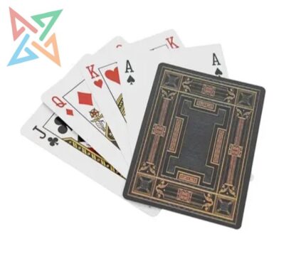 Cartas Francesas Paperblanks de 54 naipes - ONYX - Imagen 2