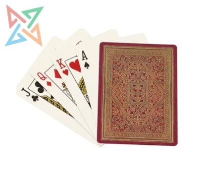 Cartas Francesas Paperblanks de 54 naipes - SENDA DORADA - Imagen 2