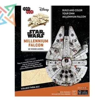 INCREDIBUILDS - 3d Wood Model - Star Wars: Millennium Falcon (en Inglés)
