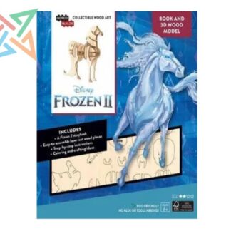 INCREDIBUILDS - Book and 3d Wood Model - Disney Frozen 2: Water Nokk (en Inglés)