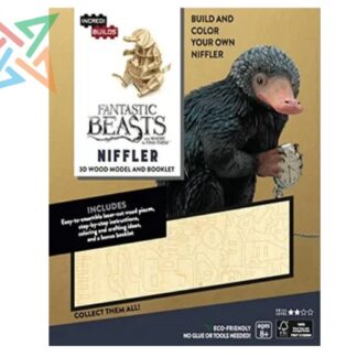 INCREDIBUILDS - Booklet and 3d Wood Model - Fantastic Beasts and Where to Find Them: Niffler (en Inglés)