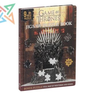 LIBRO ROMPECABEZAS PUZZLE DK 96 piezas - 9 Rompecabezas en 1: GAME OF THRONES (Tapa Dura)