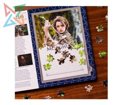 LIBRO ROMPECABEZAS PUZZLE DK 96 piezas - 9 Rompecabezas en 1: GAME OF THRONES (Tapa Dura) - Imagen 2
