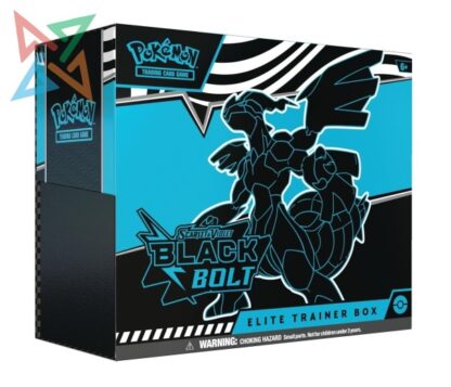 POKÉMON TCG - Scarlet & Violet - BLACK BOLT: ELITE TRAINER BOX (en Inglés)