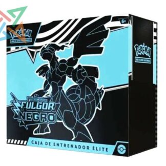 POKÉMON TCG - Scarlet & Violet - FULGOR NEGRO: CAJA DE ENTRENADOR DE ÉLITE