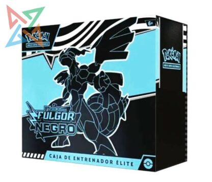 POKÉMON TCG - Scarlet & Violet - FULGOR NEGRO: CAJA DE ENTRENADOR DE ÉLITE