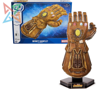ROMPECABEZAS PUZZLE 4D Build - MARVEL: GUANTELETE DEL INFINITO 142 PIEZAS