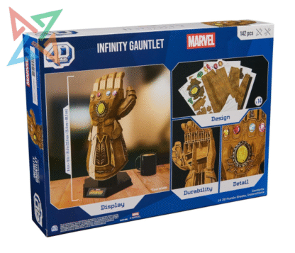ROMPECABEZAS PUZZLE 4D Build - MARVEL: GUANTELETE DEL INFINITO 142 PIEZAS - Imagen 2