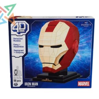 ROMPECABEZAS PUZZLE 4D Build - MARVEL: IRON MAN 96 PIEZAS