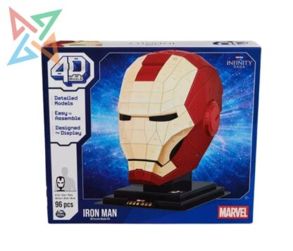 ROMPECABEZAS PUZZLE 4D Build - MARVEL: IRON MAN 96 PIEZAS