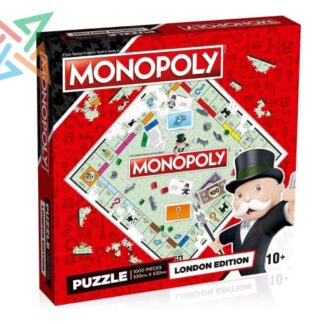 ROMPECABEZAS PUZZLE HASBRO 1000 piezas - Monopoly: London Edition