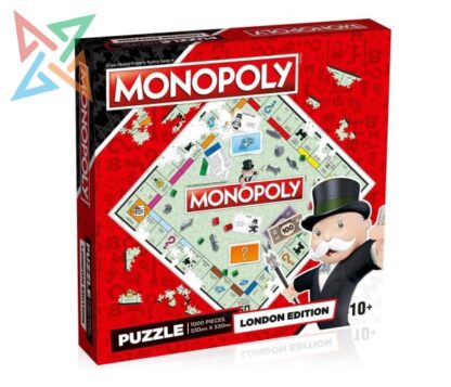 ROMPECABEZAS PUZZLE HASBRO 1000 piezas - Monopoly: London Edition