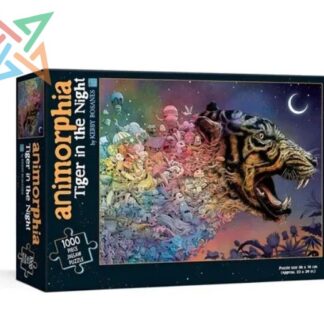 ROMPECABEZAS PUZZLE PLUME 1000 piezas: AMIMORPH TIGER IN THE NIGHT