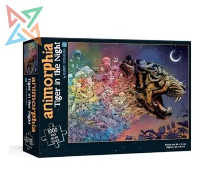 ROMPECABEZAS PUZZLE PLUME 1000 piezas: AMIMORPH TIGER IN THE NIGHT