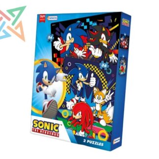 ROMPECABEZAS PUZZLE TAPIMOVIL: SONIC 2 Puzzles de 24 y 36 piezas